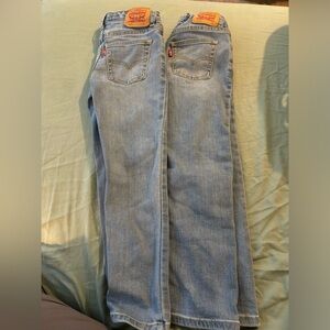 Levis size 7 reg boys